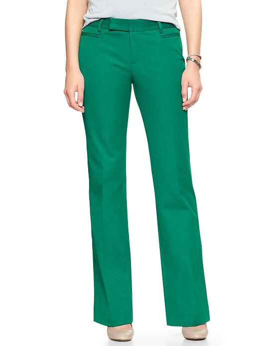gap modern boot dress pants Women's High Waisted Dress Pants