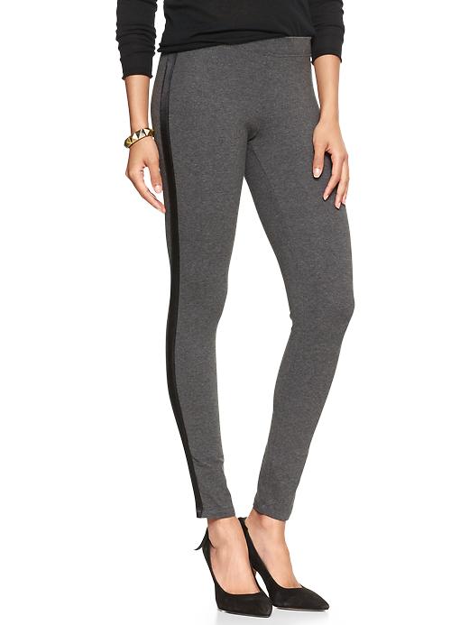 View large product image 1 of 3. Tuxedo leggings