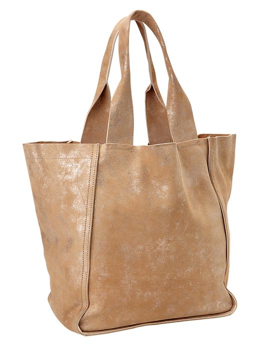 Gap large store tote cognac