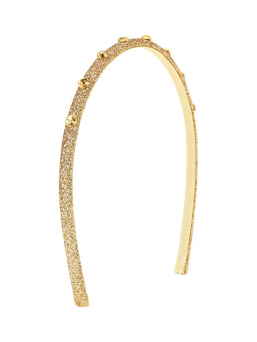 View large product image 1 of 1. Glitter gem headband