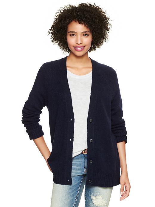View large product image 1 of 2. Cozy V-neck cardigan