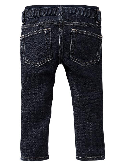 2 of 8 showing, with the color denim of product Pull-on skinny jeans