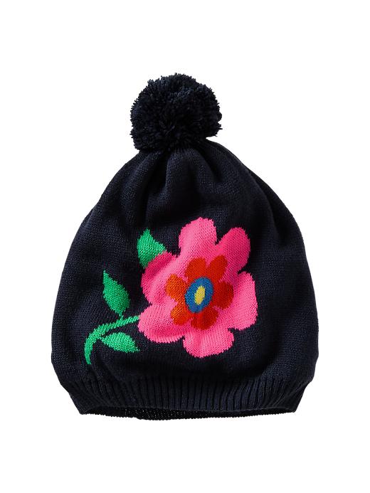 1 of 8 showing, with the color elysian blue of product Intarsia graphic hat