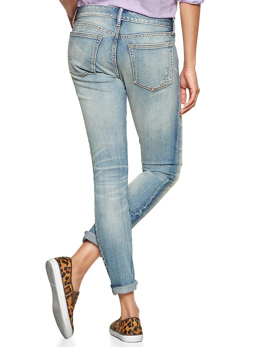 2 of 8 showing, with the color joyce wash of product 1969 destructed always skinny jeans
