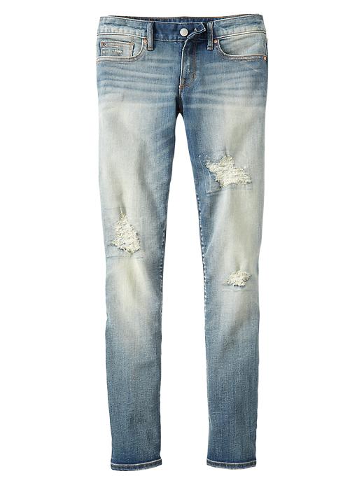 Image number 3 showing, 1969 destructed always skinny jeans