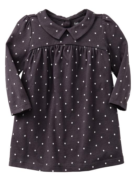 1 of 8 showing, with the color midnight purple of product Star print dress