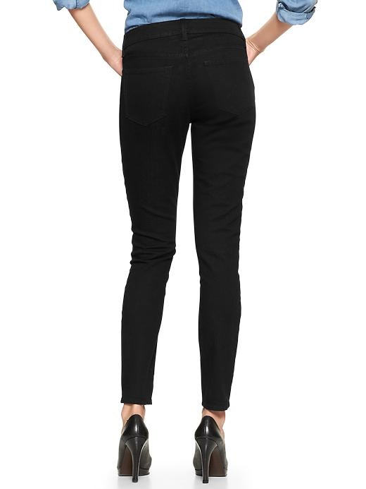 Image number 2 showing, 1969 curvy skinny black jeans