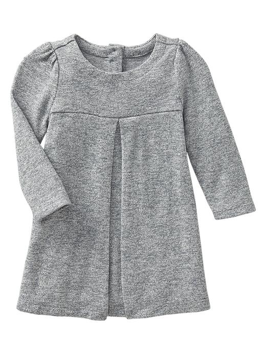 1 of 8 showing, with the color gray of product Marled sweater dress