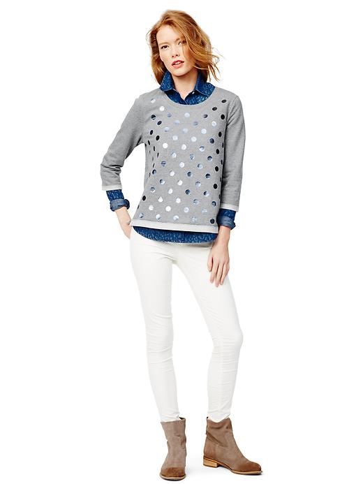 2 of 8 showing, with the color cheetah of product 1969 printed denim shirt