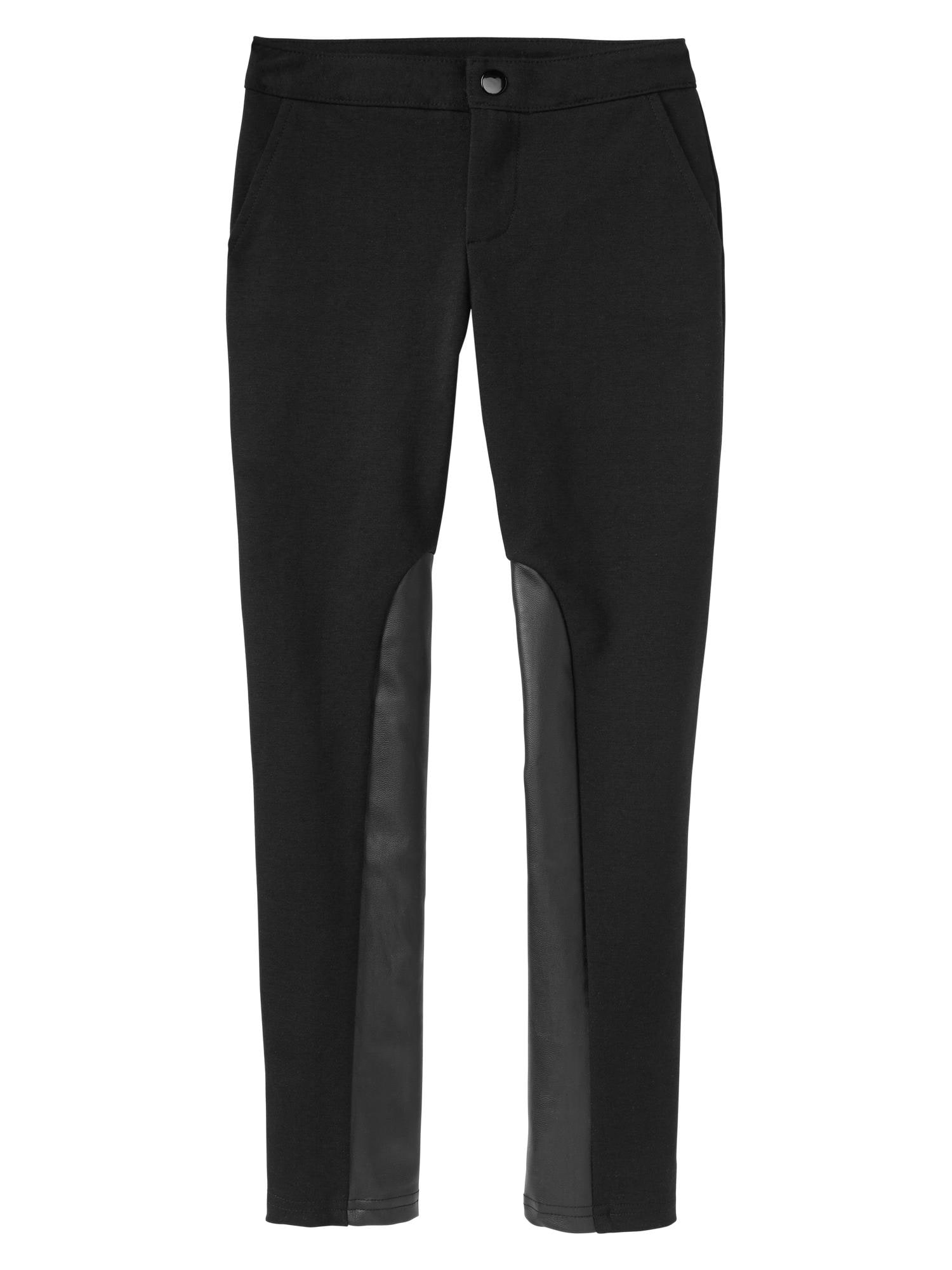 Blocked ponte pants Gap