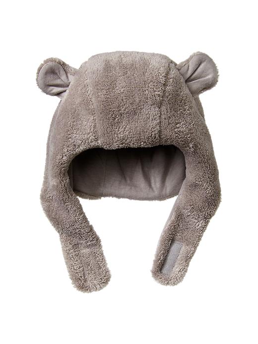 1 of 8 showing, with the color tahitian pearl of product Cozy bear hat