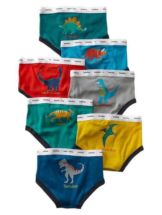 Dinosaur daysoftheweek underwear (7pack) Gap