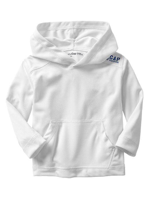 1 of 8 showing, with the color white of product Rashguard hoodie