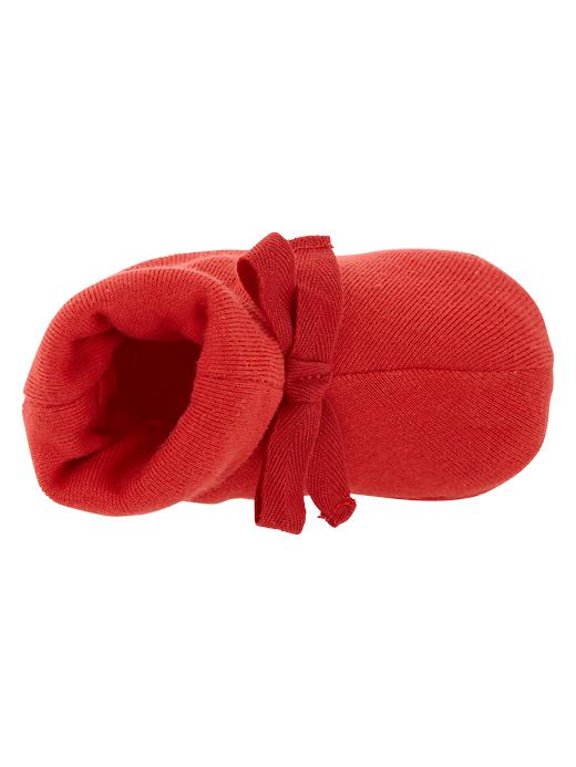 2 of 8 showing, with the color red of product Bow booties
