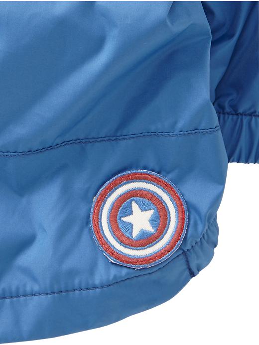 2 of 8 showing, with the color captain america of product Junk Food™ Captain America rain jacket