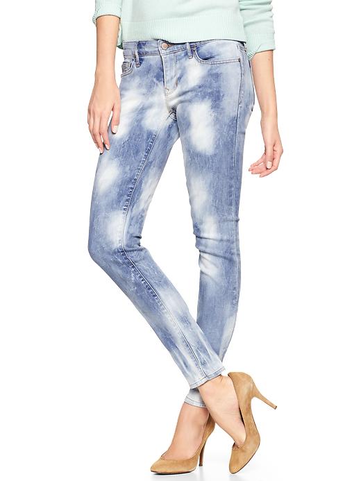 1 of 8 showing, with the color sonny wash of product 1969 bleached always skinny jeans