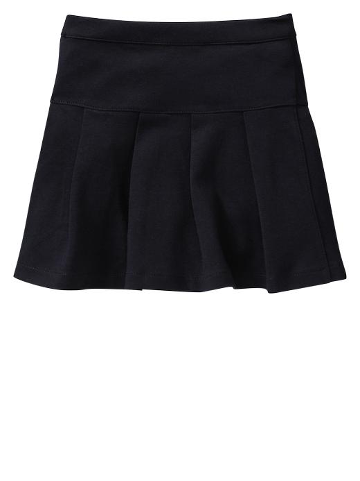 1 of 8 showing, with the color navy of product Pleated skirt