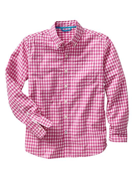 View large product image 1 of 1. Gingham shirt