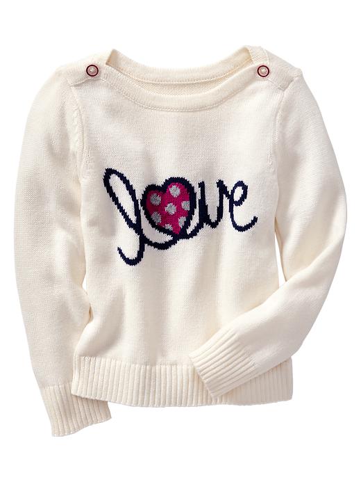 1 of 8 showing, with the color love of product Intarsia sweater