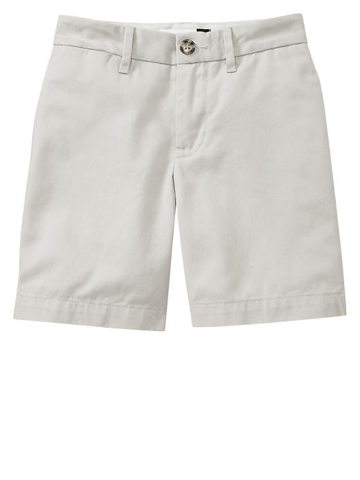 1 of 8 showing, with the color stone of product GapShield flat front shorts