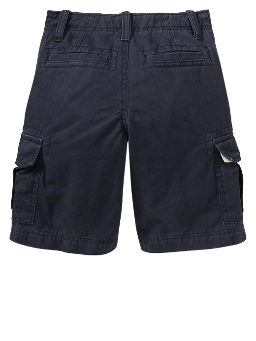 2 of 8 showing, with the color true navy of product GapShield cargo shorts