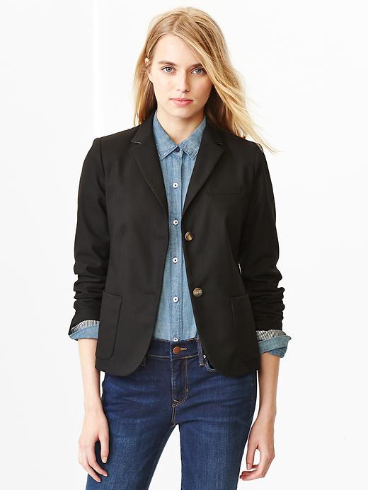 View large product image 1 of 3. Classic pique blazer