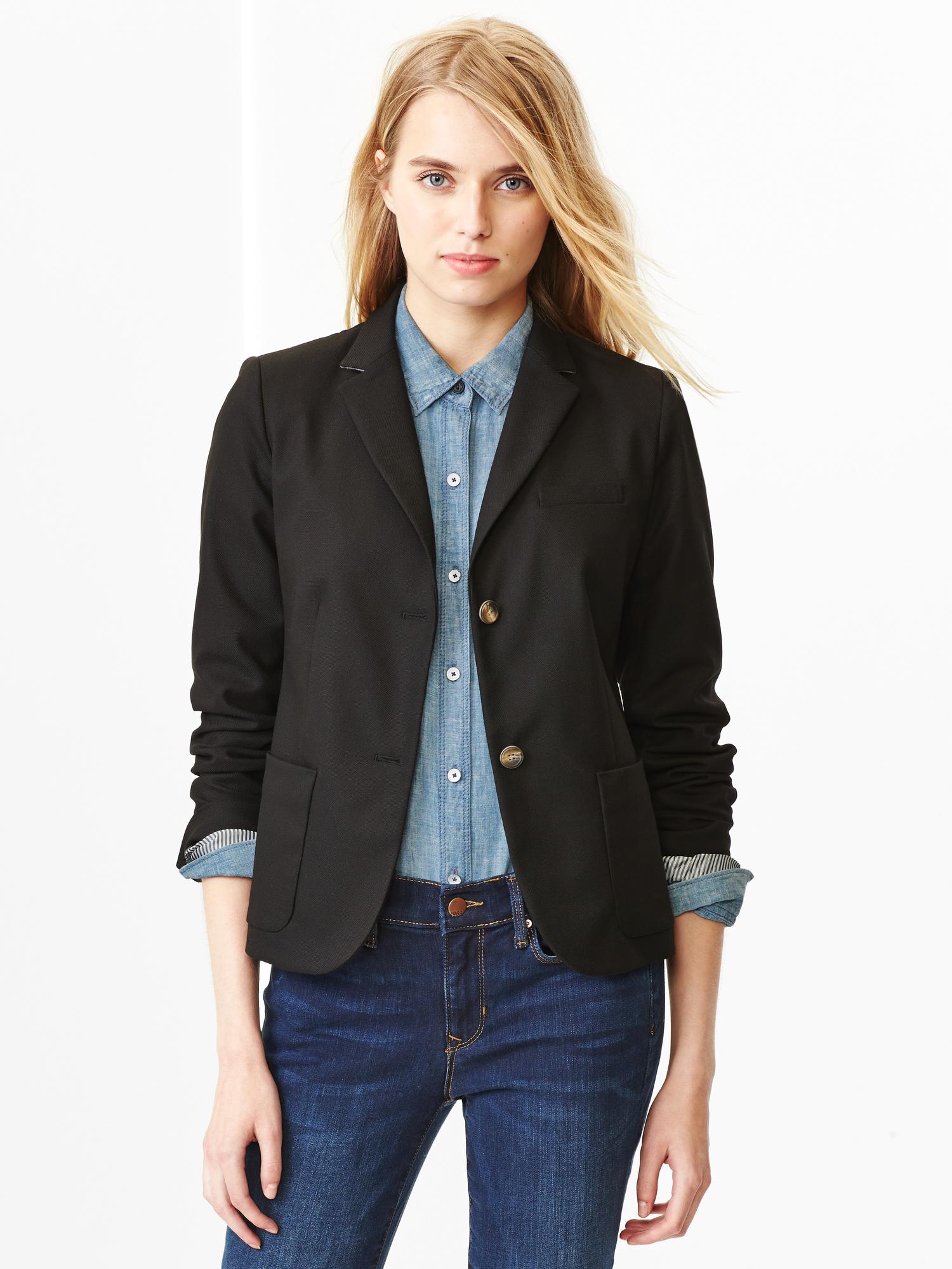 Gap on sale classic blazer