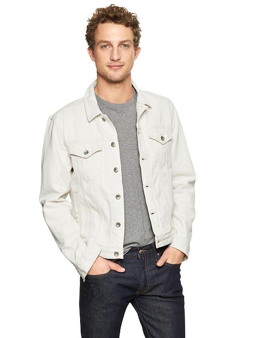 Image number 1 showing, 1969 heritage denim jacket (natural wash)