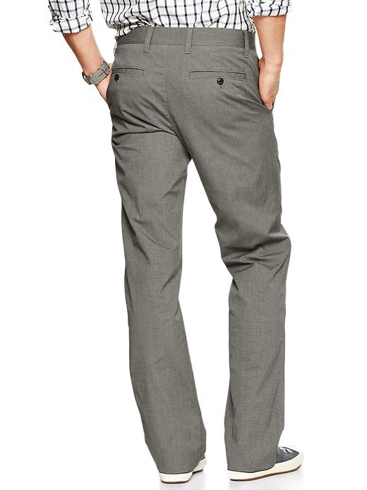 2 of 8 showing, with the color ash of product Lightweight textured pant (straight fit)
