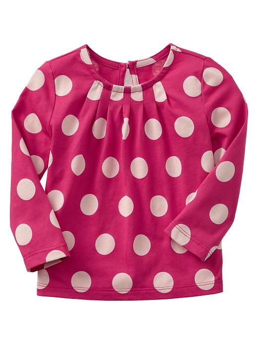 1 of 8 showing, with the color pink of product Pleated T