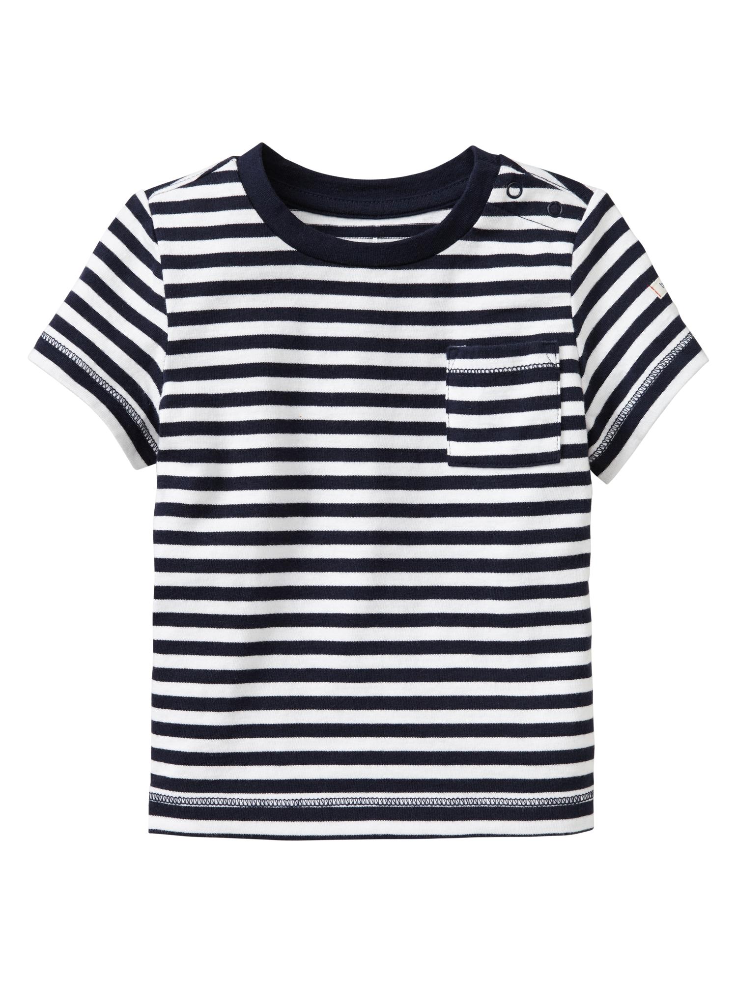 FRANZ POCKET TEE / STRIPE
