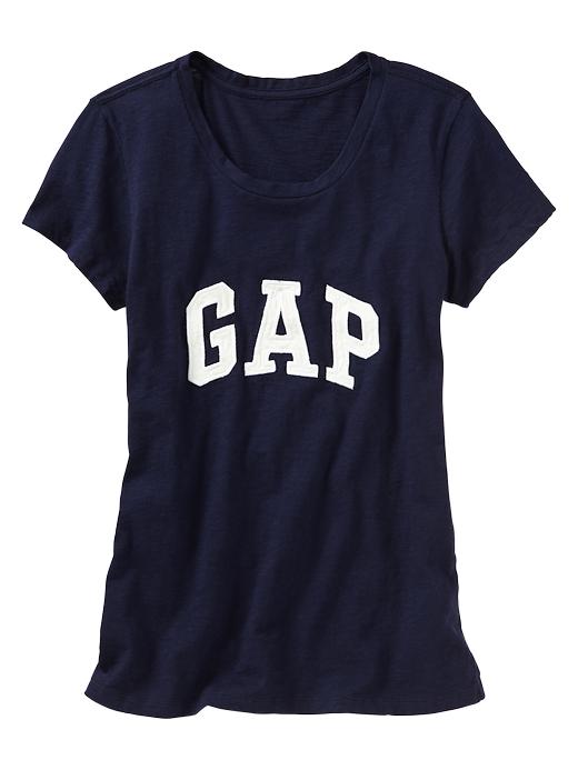 2 of 8 showing, with the color dark night of product Arch logo tee