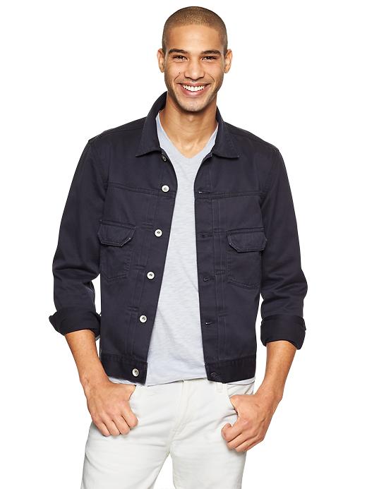 View large product image 1 of 2. Selvedge khaki jacket