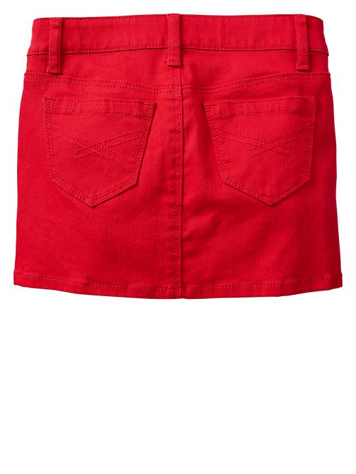 1969 denim mini skirt