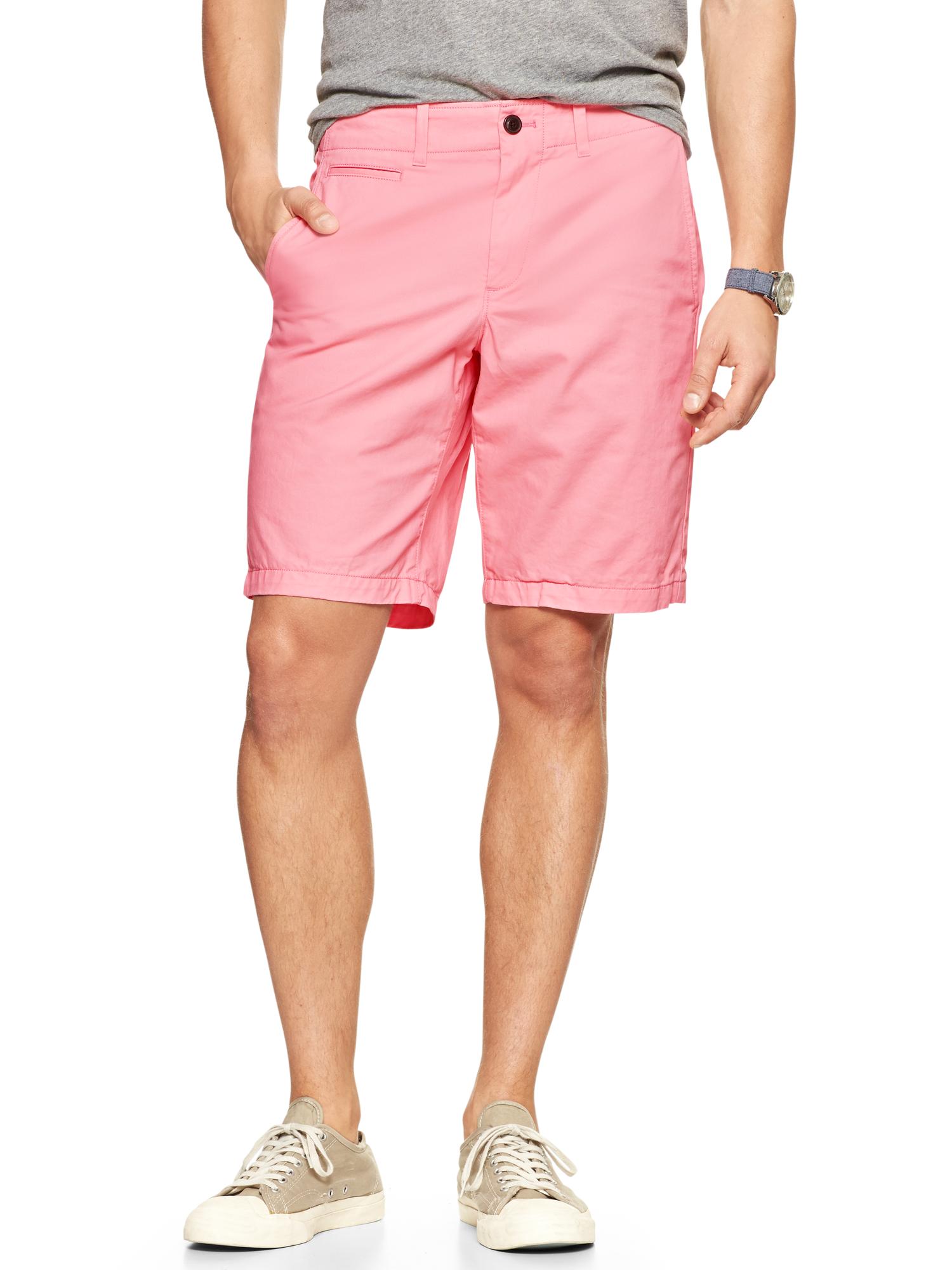 Livedin flat front shorts (10") Gap