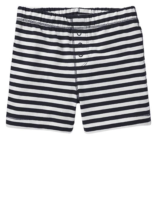 View large product image 1 of 1. Jersey knit shorts