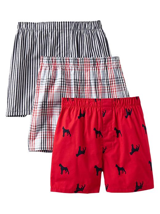 1 of 8 showing, with the color sb205 multi of product Americana boxers (3-pack)
