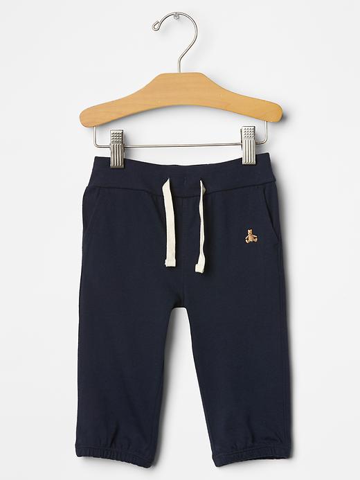 1 of 8 showing, with the color blue galaxy of product Jersey knit pants