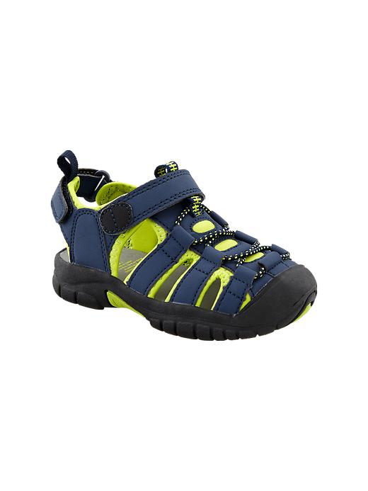 1 of 8 showing, with the color atlantic blue of product Sporty sandals