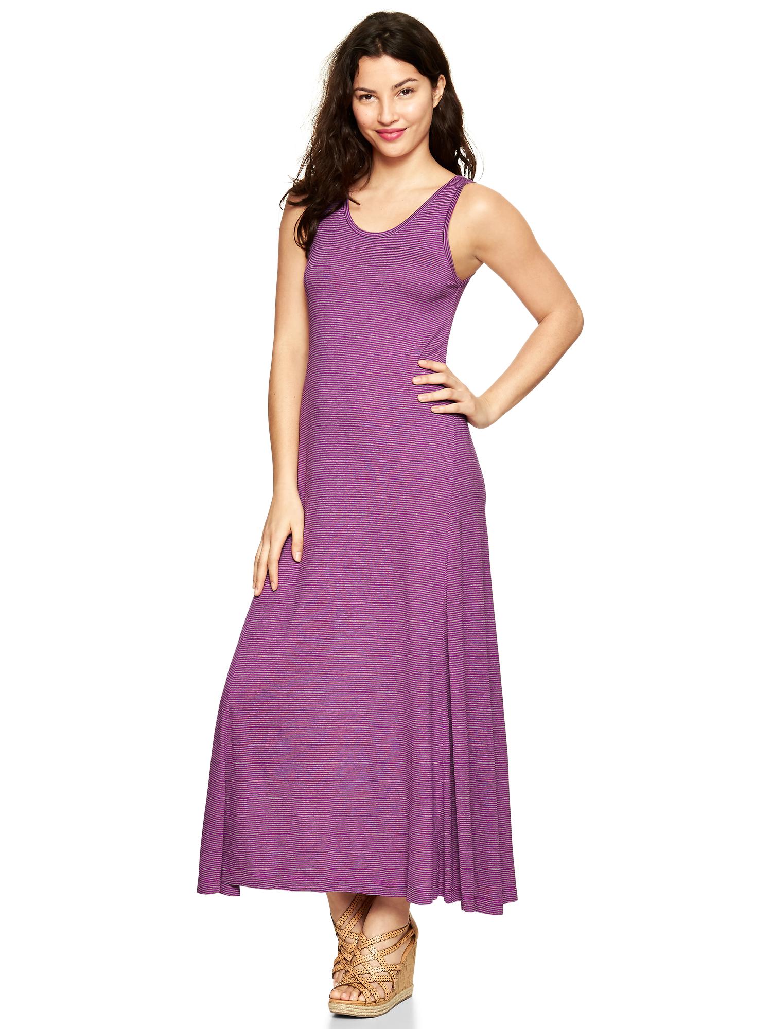 Stripe maxi dress Gap