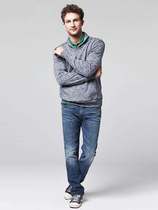 2 of 8 showing, with the color blade green of product Modern pique polo