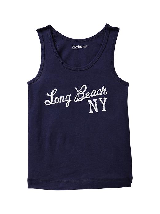 1 of 8 showing, with the color dark night of product Graphic tank