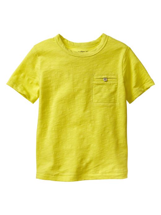 1 of 8 showing, with the color phosphorus of product Slub pocket tee