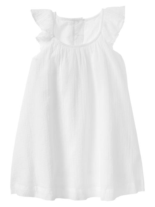 View large product image 1 of 1. Dobby flutter dress