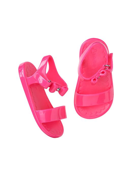 1 of 8 showing, with the color sugar plum neon of product Jelly sandals