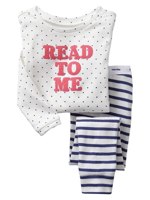 1 of 8 showing, with the color off white of product Book lover sleep set