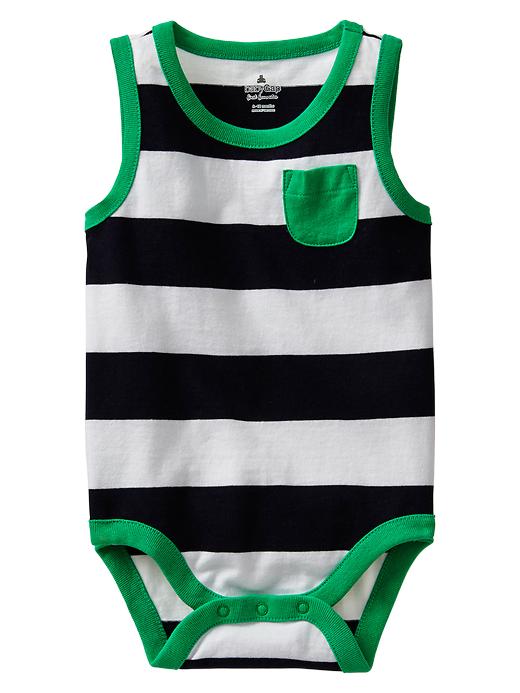 Baby Gap - Contrast rugby bodysuit