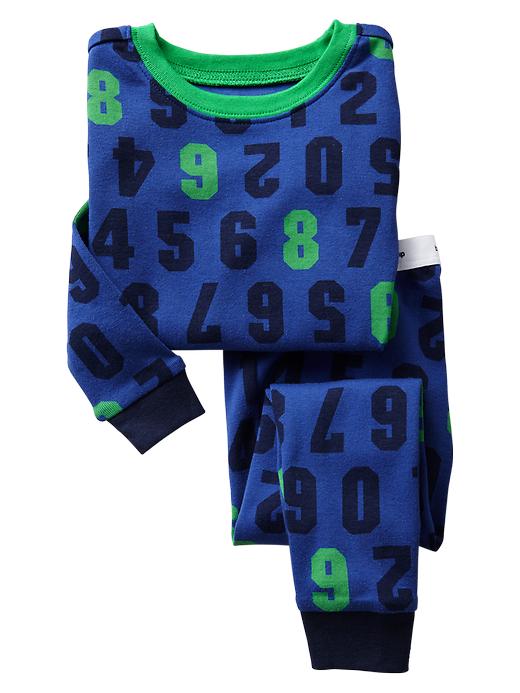 1 of 8 showing, with the color number print of product Numeric sleep set