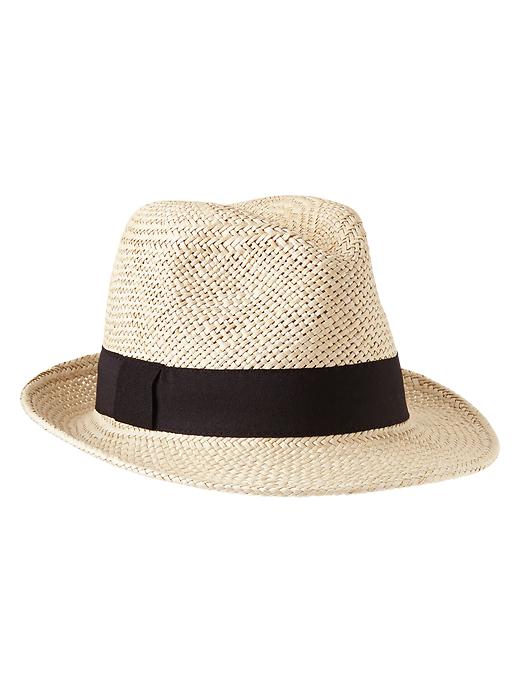 1 of 8 showing, with the color white of product Straw fedora