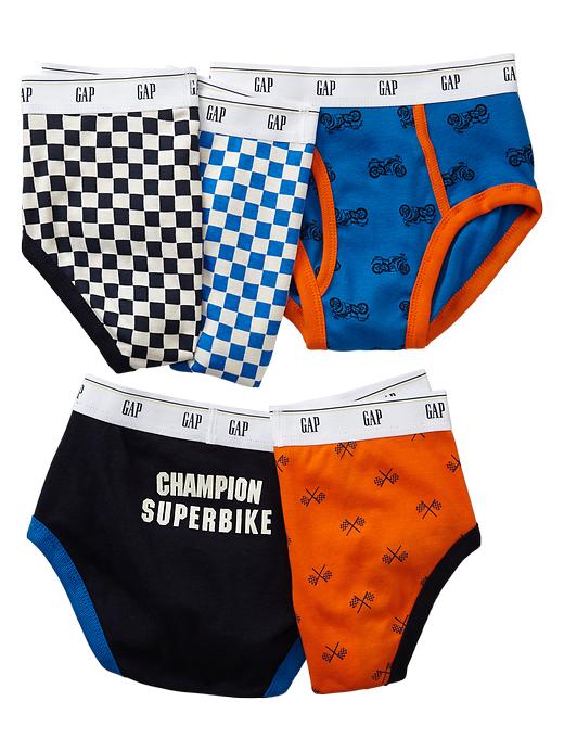 1 of 8 showing, with the color sb205 multi of product Bike underwear (5-pack)